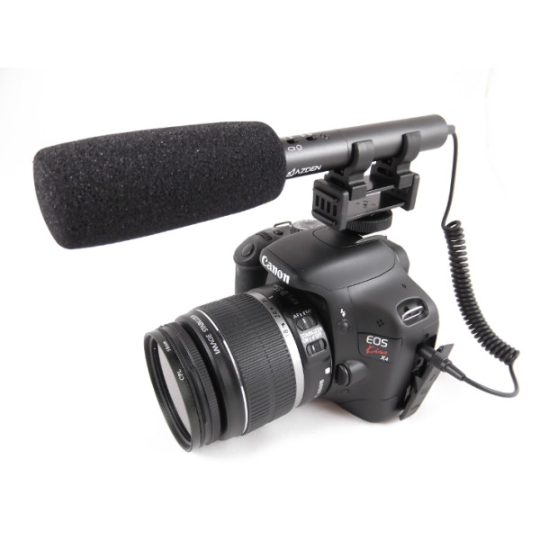 Остронаправленный микрофон Azden с 2-позиционным переключателем (SGM-990)